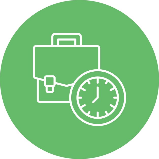 Icono de gestión del tiempo
