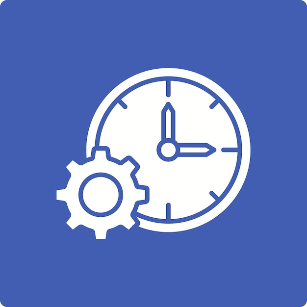 Icono de gestión del tiempo