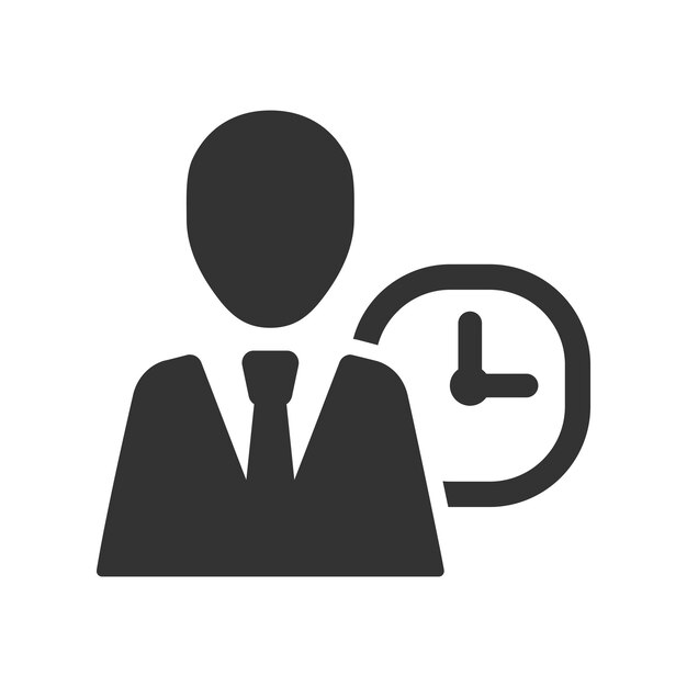 Icono de gestión del tiempo