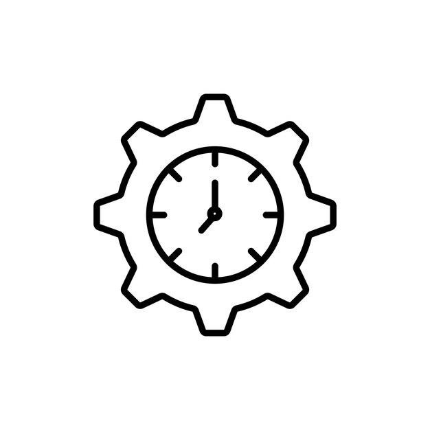 Icono de gestión del tiempo