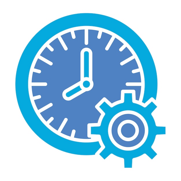 Icono de gestión del tiempo