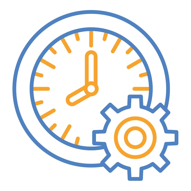 Icono de gestión del tiempo