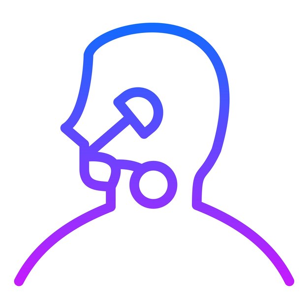 Icono de las glándulas salivales
