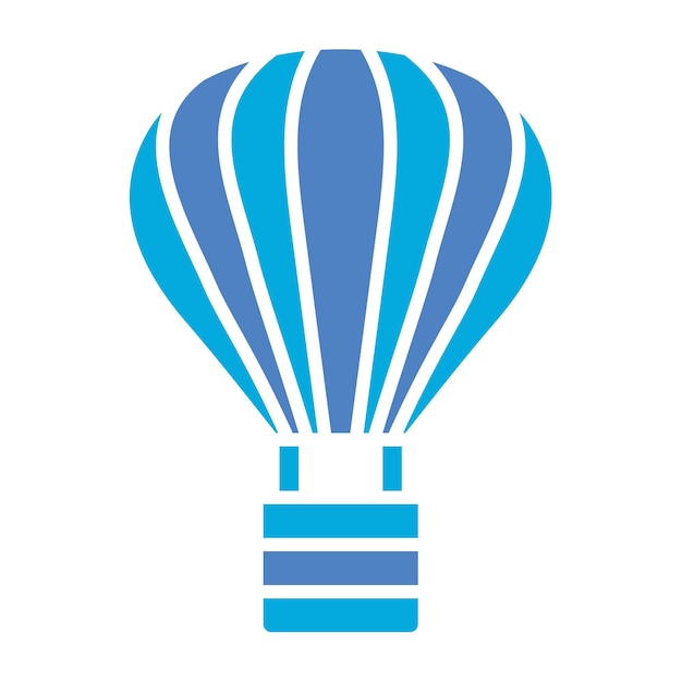 Icono de globo de aire caliente
