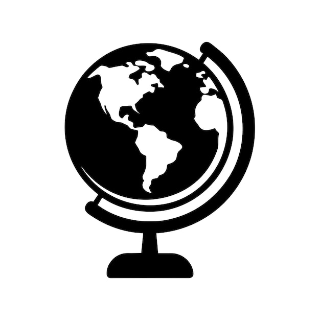 Icono del globo geográfico 11