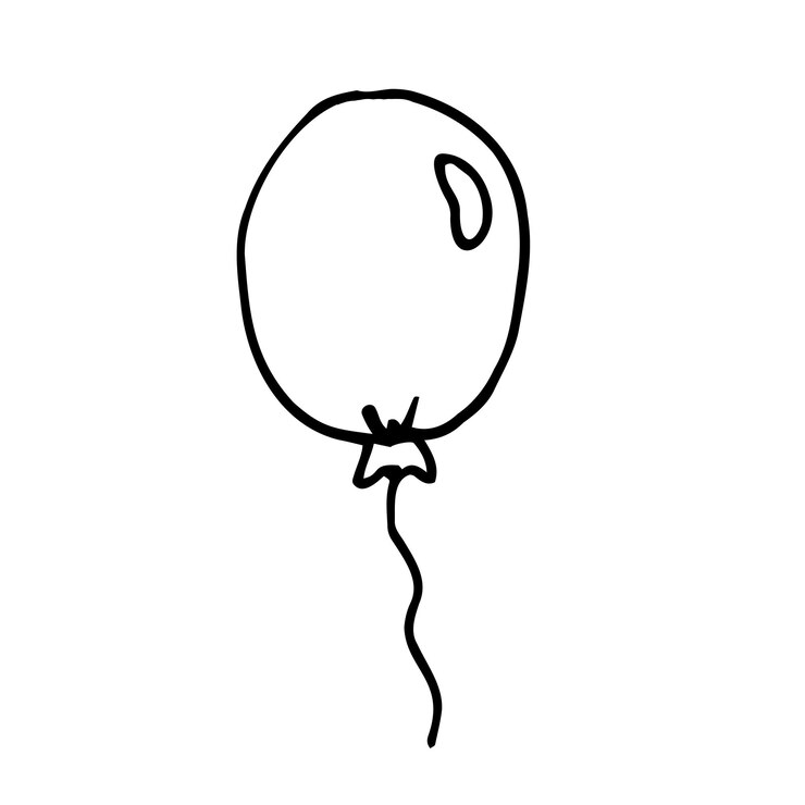 Vector icono de globo ilustración vectorial aislada en estilo lineal