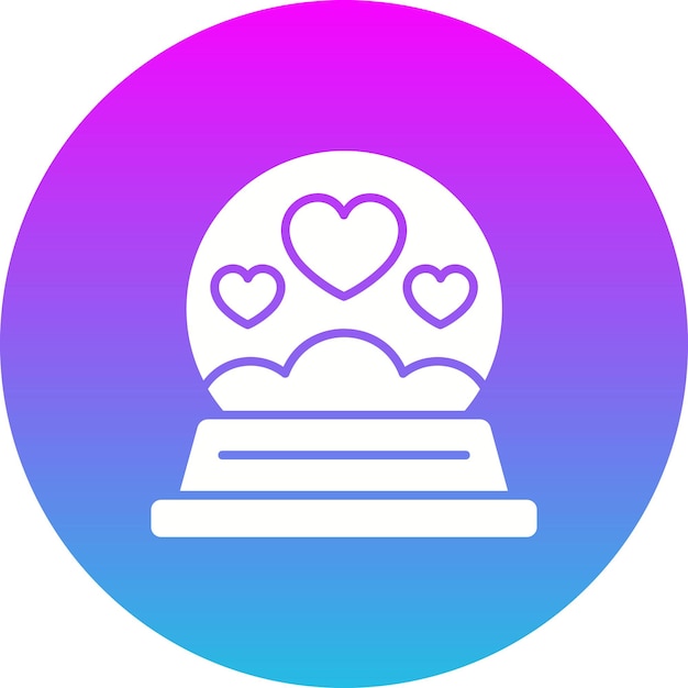 Icono del globo de nieve