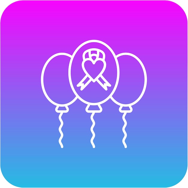 Icono de los globos