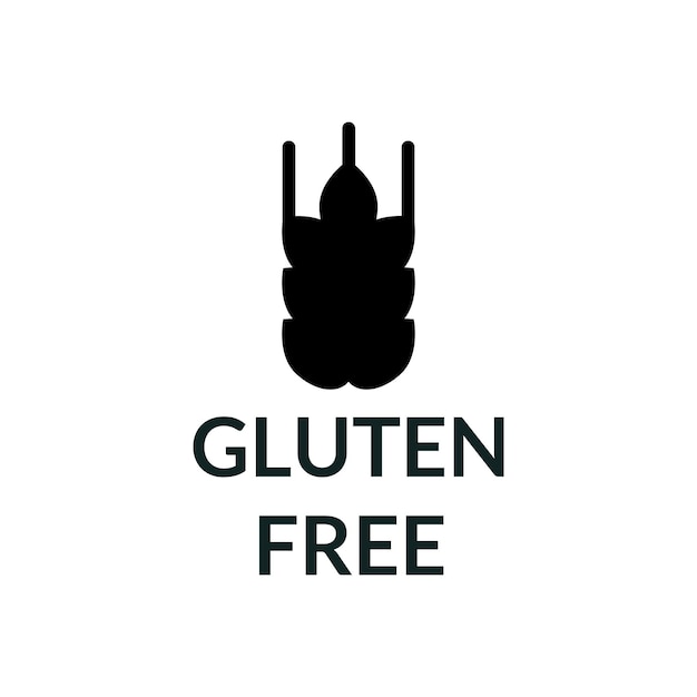 Icono sin gluten para envasar y etiquetar productos que no contengan trazas de trigo y otros cereales que contengan gluten