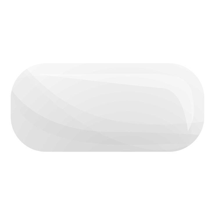 Vector icono de goma de menta icono vectorial de gomita de menta para el diseño web aislado en fondo blanco