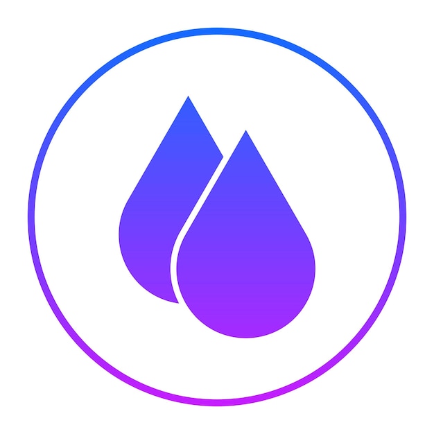 Icono de la gota de agua