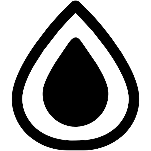 icono de la gota de sangre