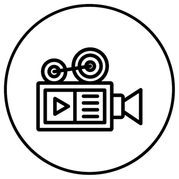 Icono de grabación de vídeo