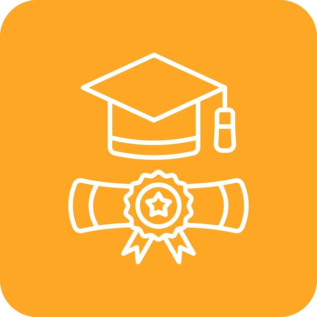 Icono de graduado