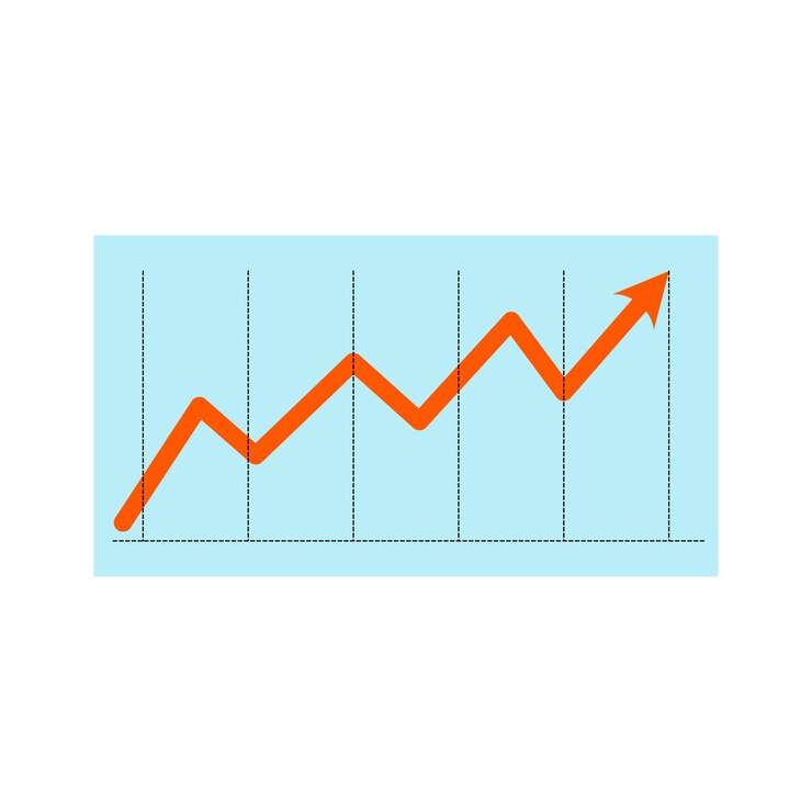 Vector icono de gráfico de barras icono relacionado con gráfico plano para aplicaciones web y móviles icono de grafo de negocios plano