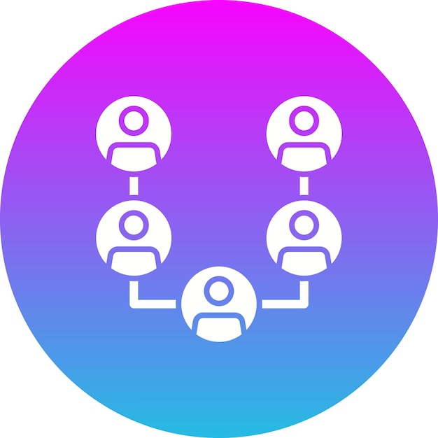 Icono del gráfico de la organización