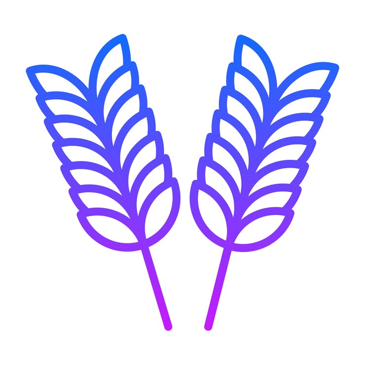 Vector icono de los granos