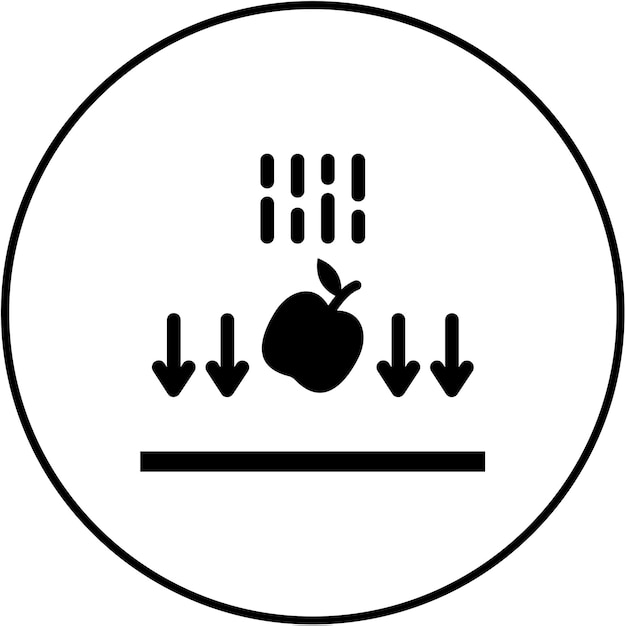 Icono de la gravedad