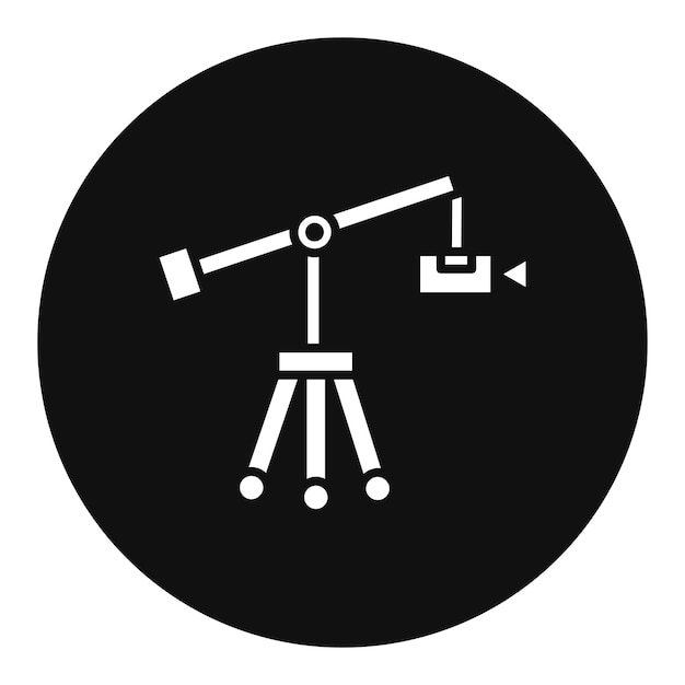 Icono de la grúa de la cámara