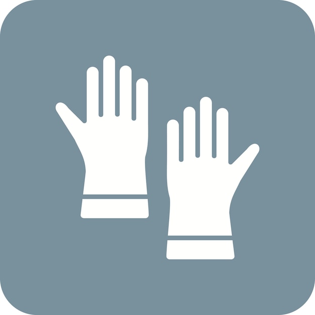 Icono de los guantes de limpieza