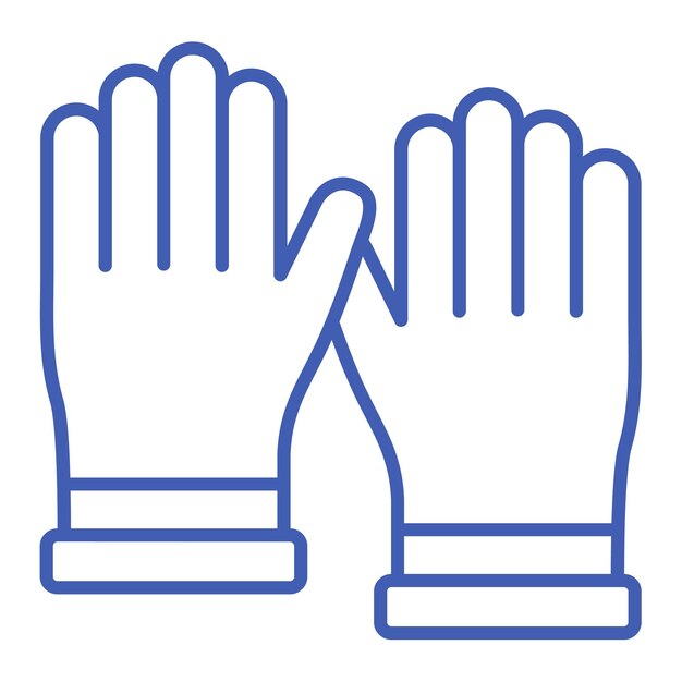 Icono de los guantes de limpieza
