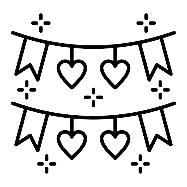 Icono de las guirnaldas