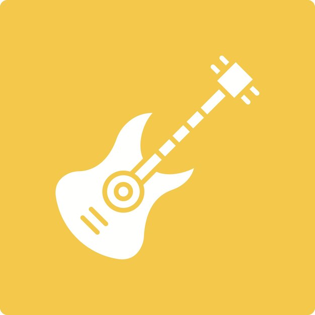 El icono de la guitarra