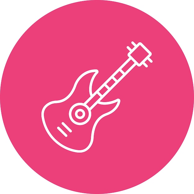 El icono de la guitarra