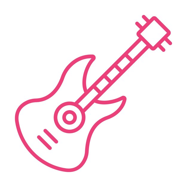 El icono de la guitarra