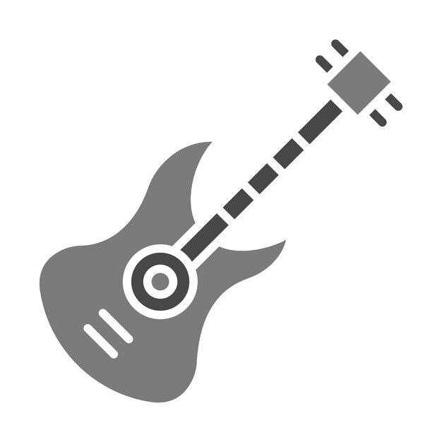 El icono de la guitarra