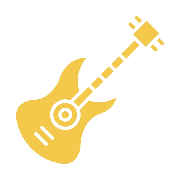 El icono de la guitarra