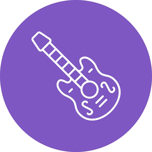 El icono de la guitarra