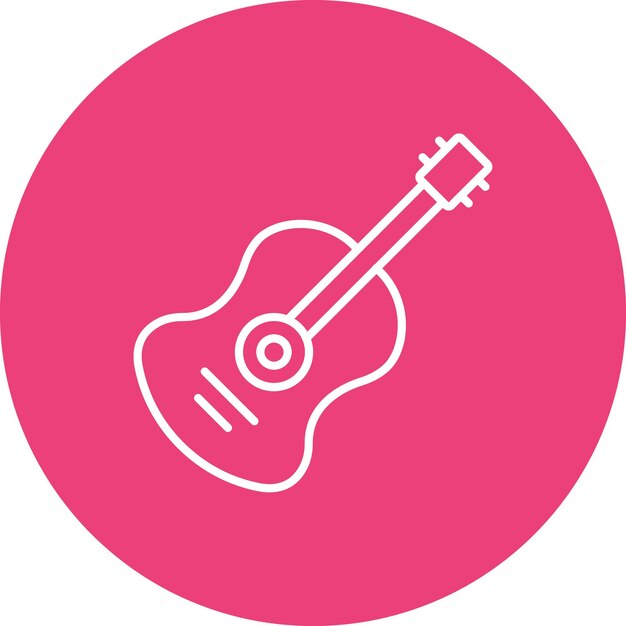 El icono de la guitarra