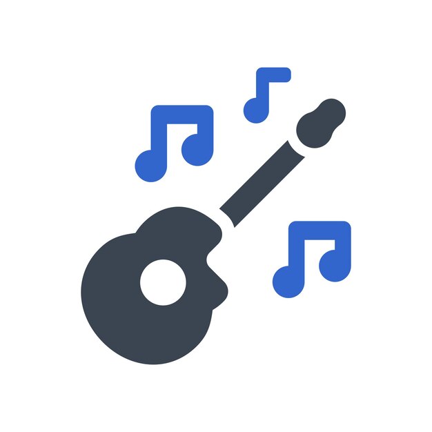 El icono de la guitarra