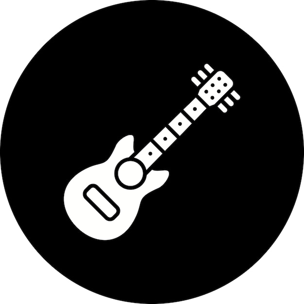El icono de la guitarra