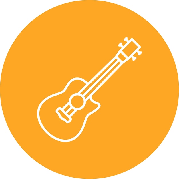 El icono de la guitarra