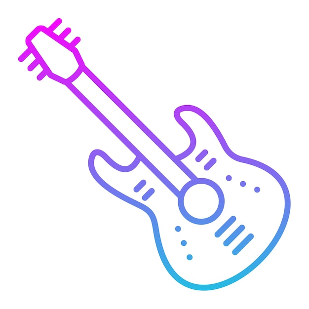El icono de la guitarra