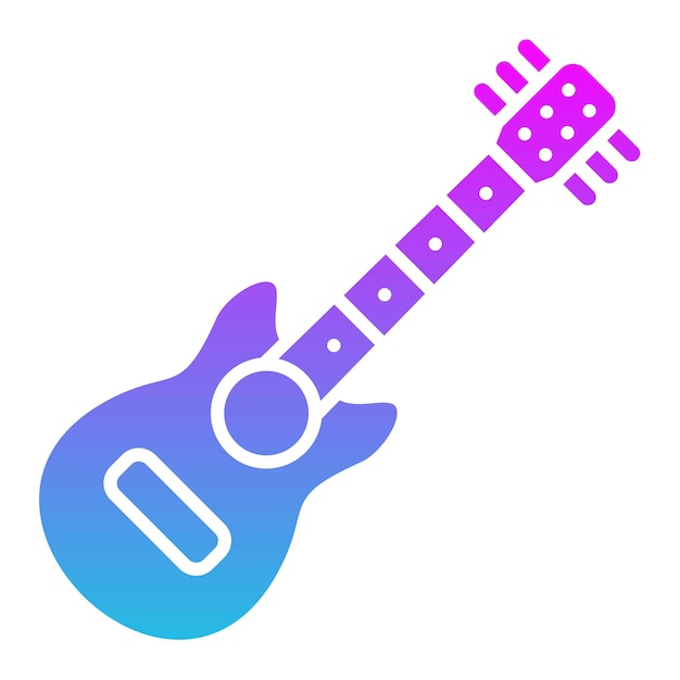 El icono de la guitarra
