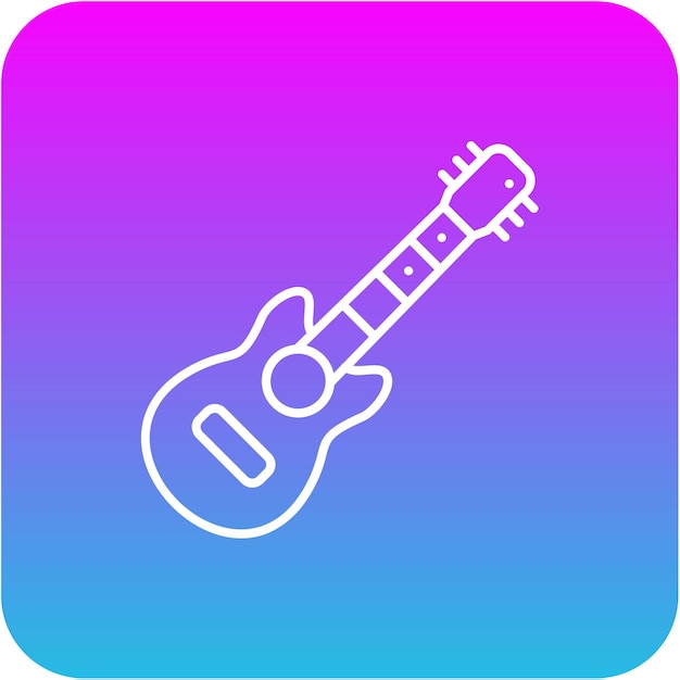 El icono de la guitarra