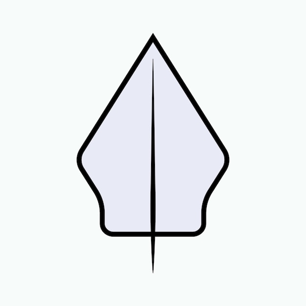 Icono de Gunungan Plantilla de vector de logotipo de elementos de Wayang javanés