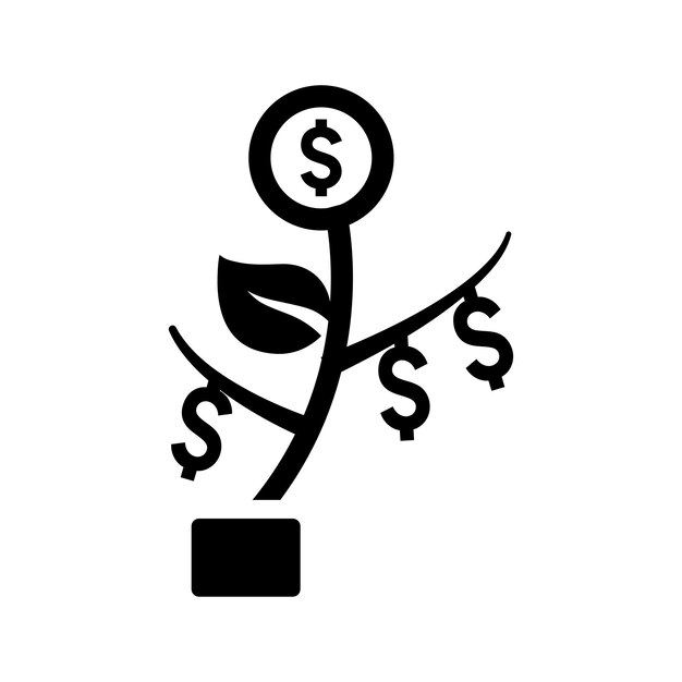El icono de Hacer Dinero en el Árbol