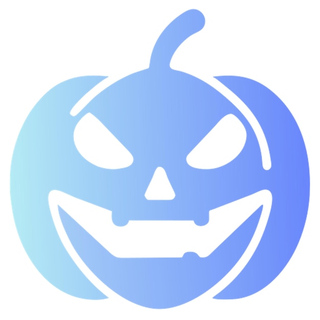 icono de halloween formas coloreadas gradiente