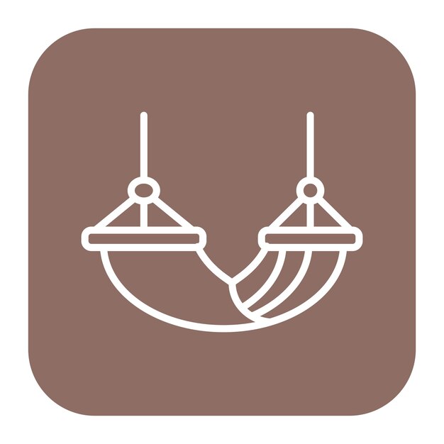 Icono de la hamaca
