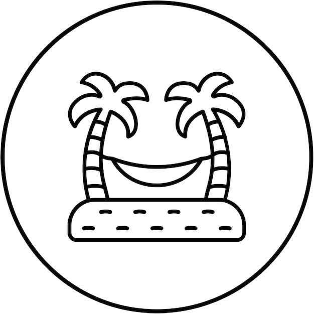 Icono de la hamaca