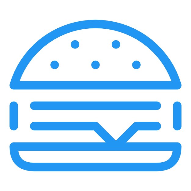 icono de hamburguesa icono de comida rápida
