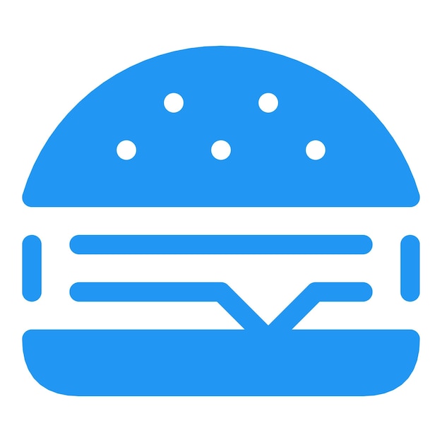 icono de hamburguesa icono de comida rápida