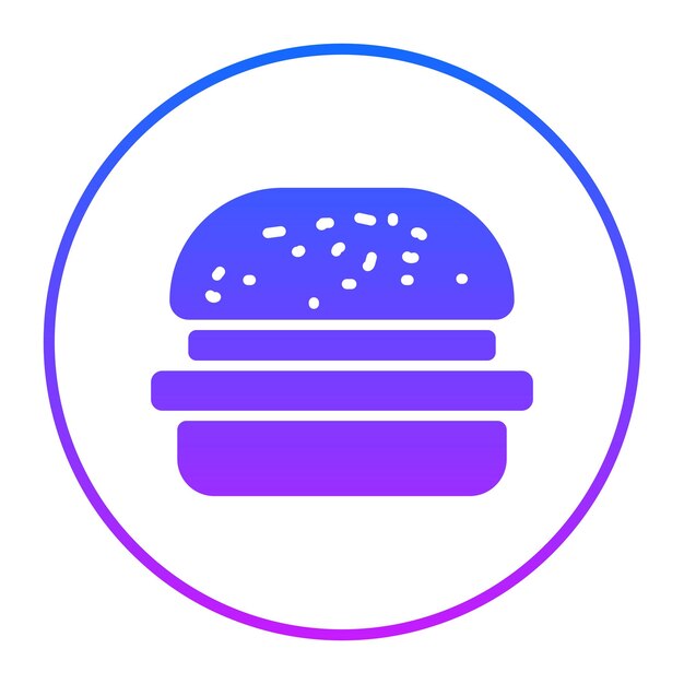 El icono de la hamburguesa