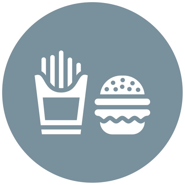 El icono de la hamburguesa