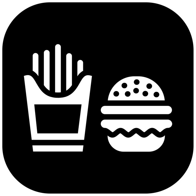 El icono de la hamburguesa