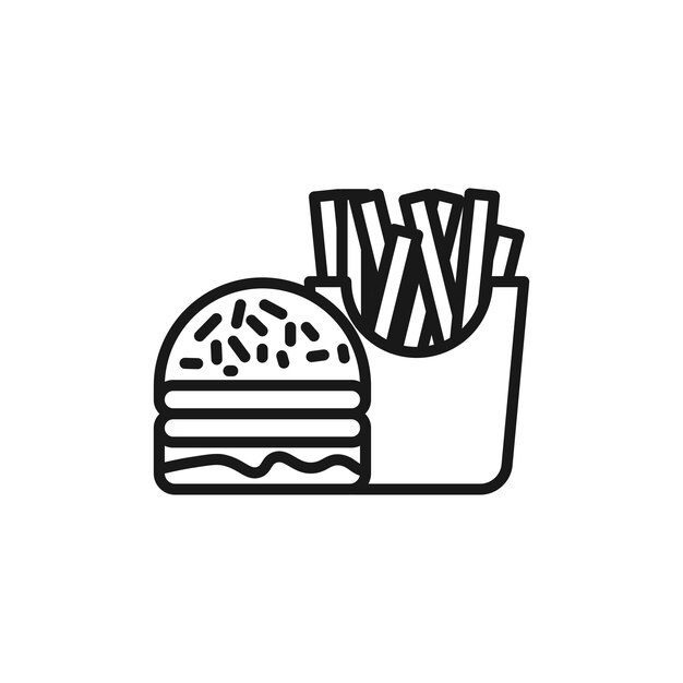 El icono de las hamburguesas fritas